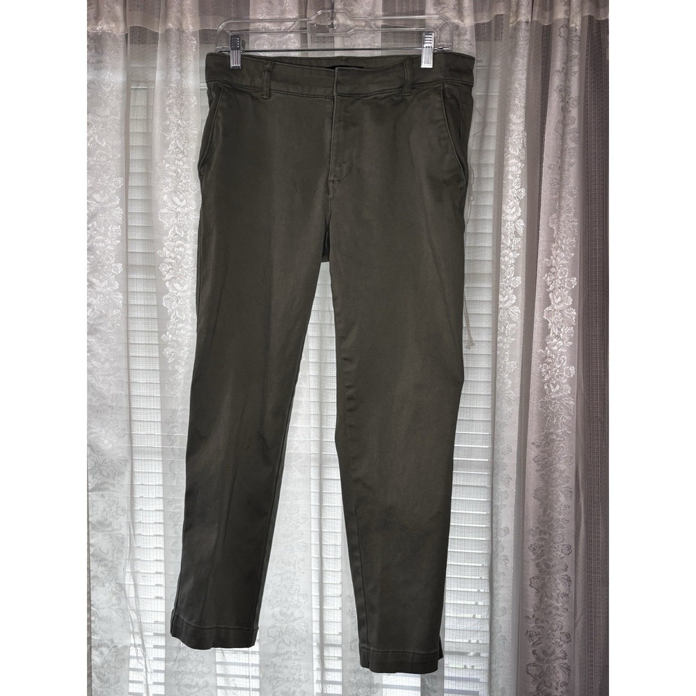 Banana Republic Women's Size 10 Chino Ankle‎ Pants Light Army Green